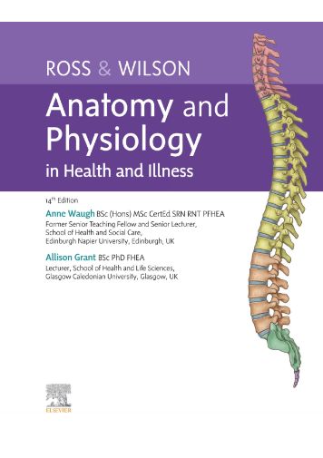 Ross and Wilson Anatomy and Physiology in Health and Illness cover
