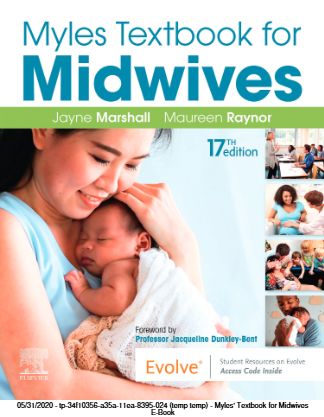 MYLES TEXTBOOK FOR MID WIVES cover