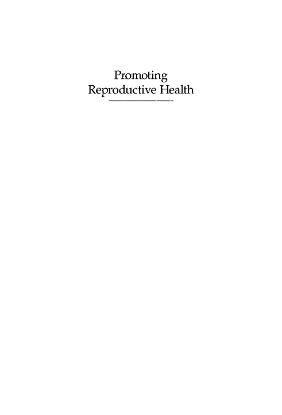 Promoting Reproductive Health cover