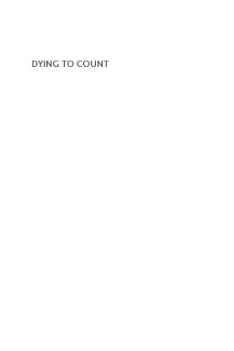 Dying to Count cover