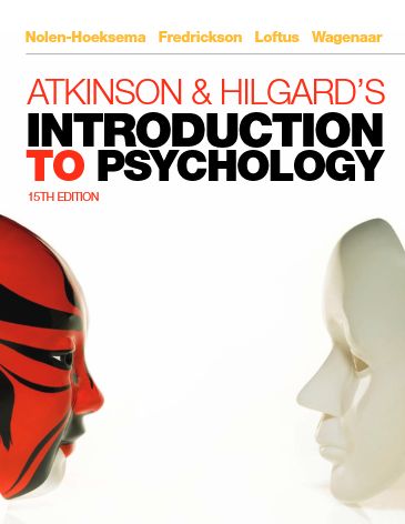 Atkinson and Hildegard's Introduction to Psychology cover