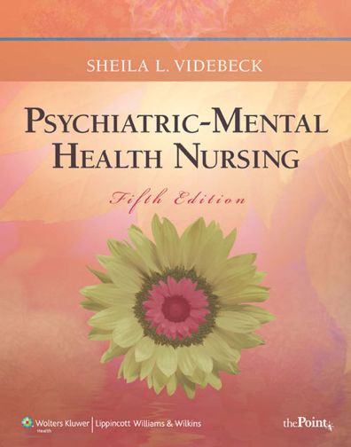 Psychiatric-mental health nursing cover
