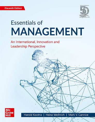 Essentials of management cover