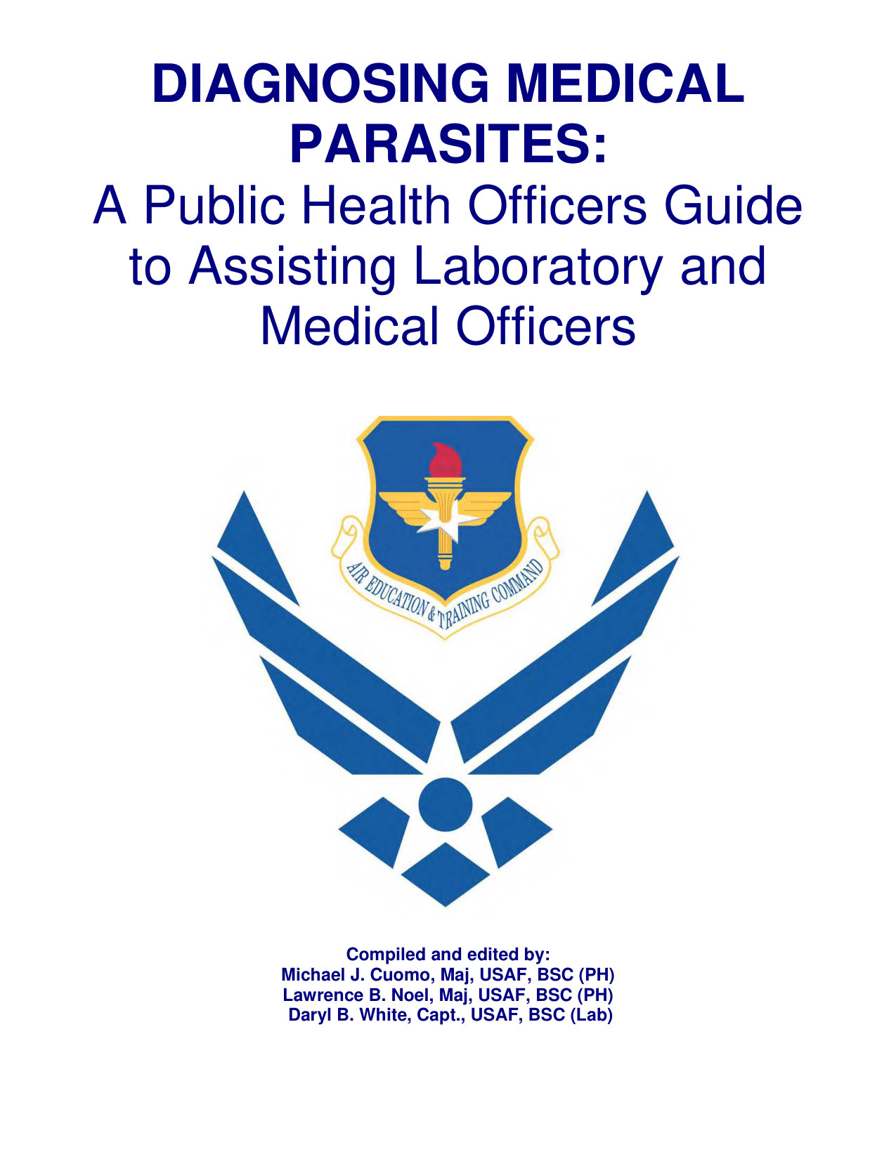 Diagnosing Medical Parasites cover